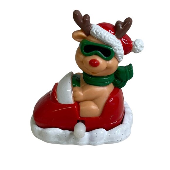 1980s Lot of 3 Russ Wind Up Snowmobile Bear Collectible Wind Up Toys-NOS - Picture 2 of 10